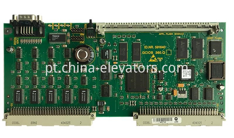 Schindler Elevator Controller Program Expansion Board 591640